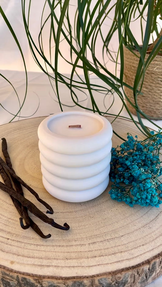 Bougie senteur Fleur de lin - Nuage